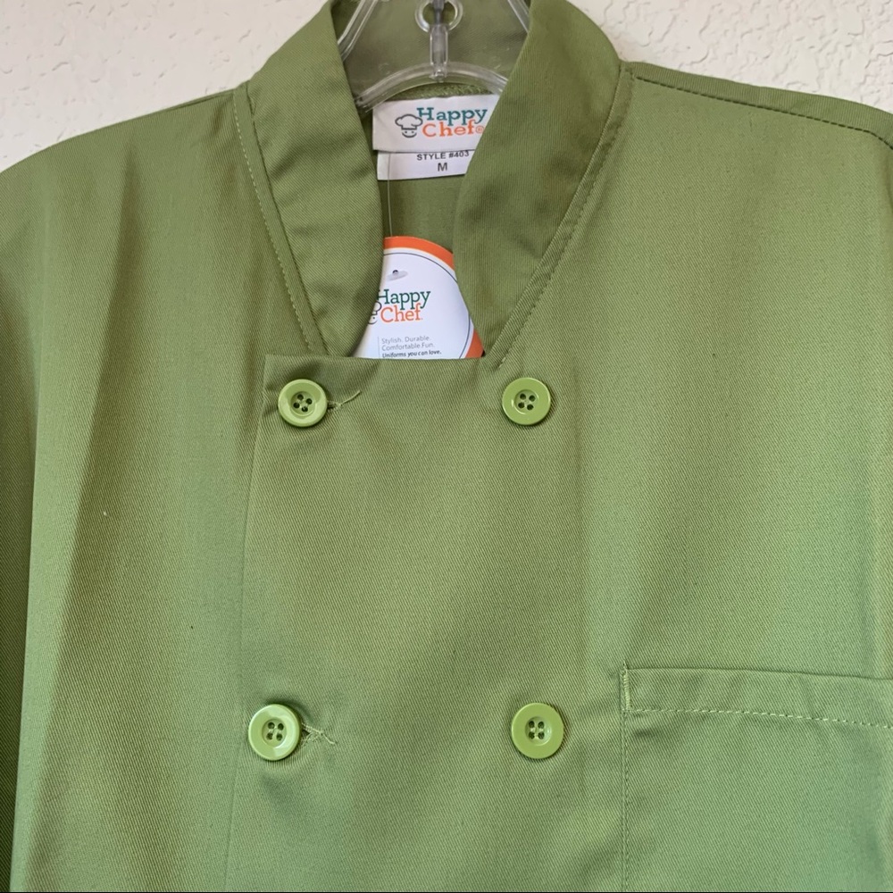 Happy Chef NWT Chef’s Jacket size Medium - Picture 9 of 9
